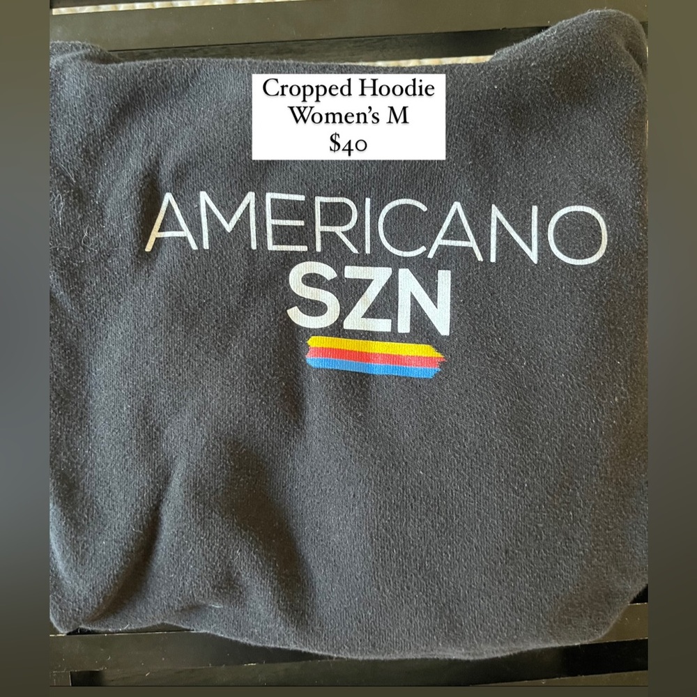 Dutch Bro’s Cropped Black Hoodie